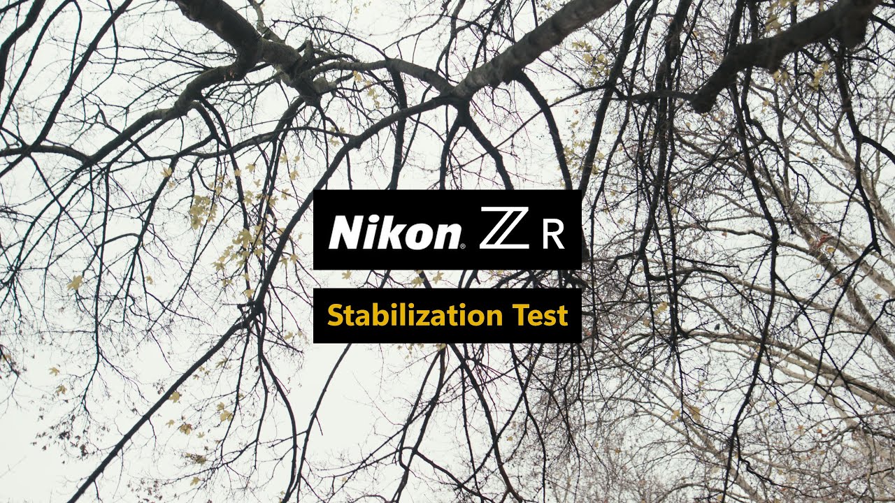 Nikon ZR //  Phone Gyro Stabilization Test