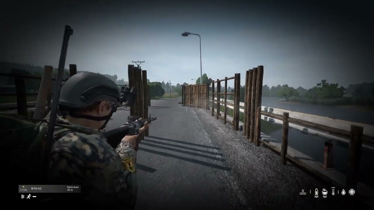 Assault on Brena Bridge DayZ Xbox official server 8285