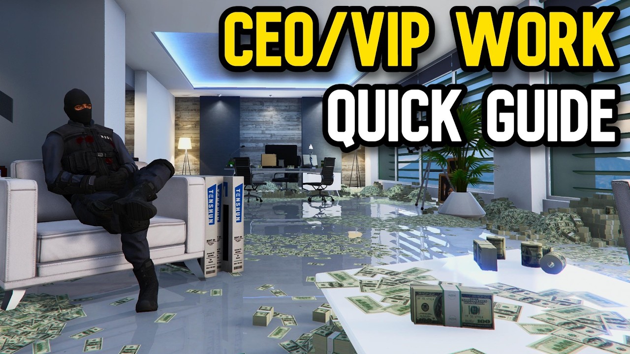 Gta 5 Online VIP Work Quick Guide