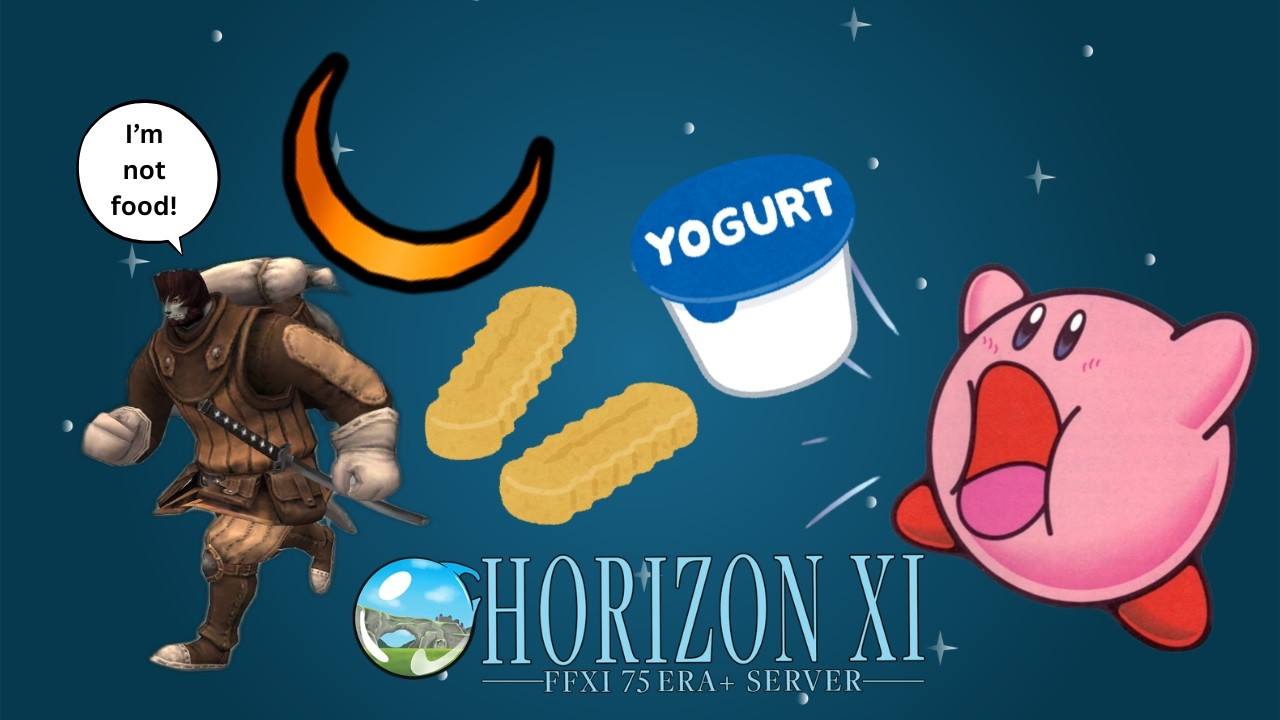 FFXI Horizon XI - late night snack