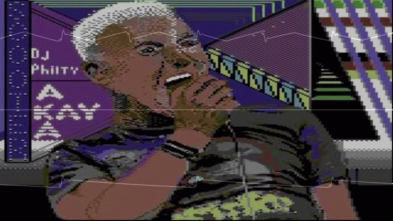 COMMODORE C64 SID 2022 - A KAY A -DJ PHIL TY/SCOOTER /  MASHUP CHIPTUNE JUMPSTYLE SHUFFLE - CHRIS-DO