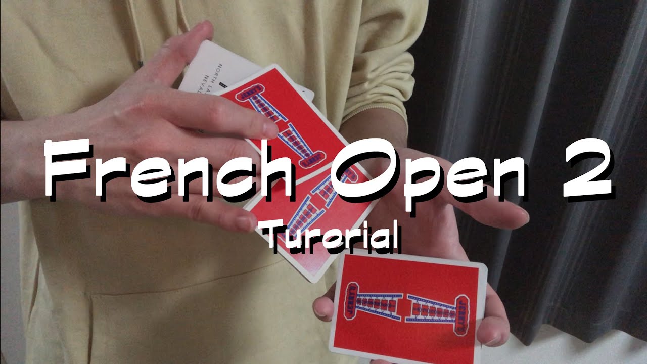 French Open 2 by Daren yeow | フラリッシュ解説 | Flourish Tutorial | カーディストリー | Cardistry Tutorial