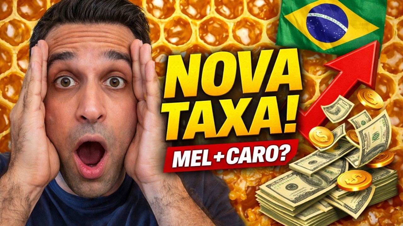 Nova TAXA do TRUMP ameaça o mercado do mel brasileiro?