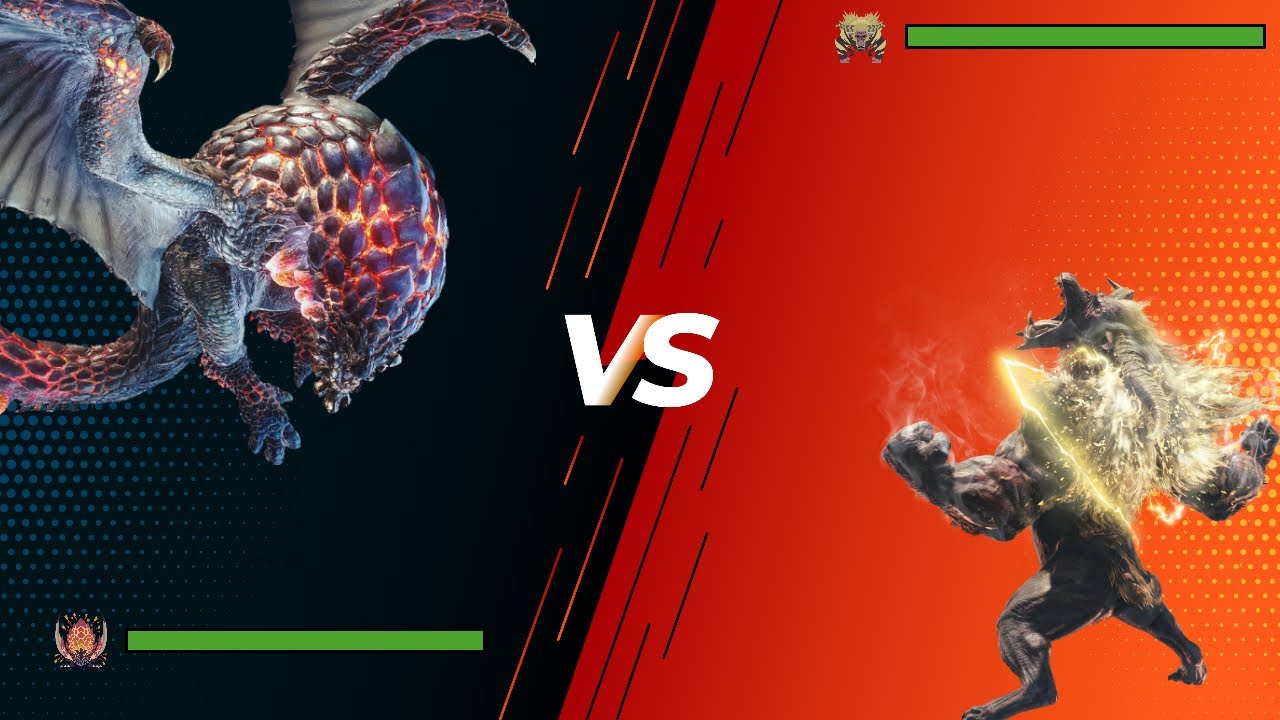 Seething Bazelgeuse Vs Furious Rajang (FULL FIGHT)  Turf War