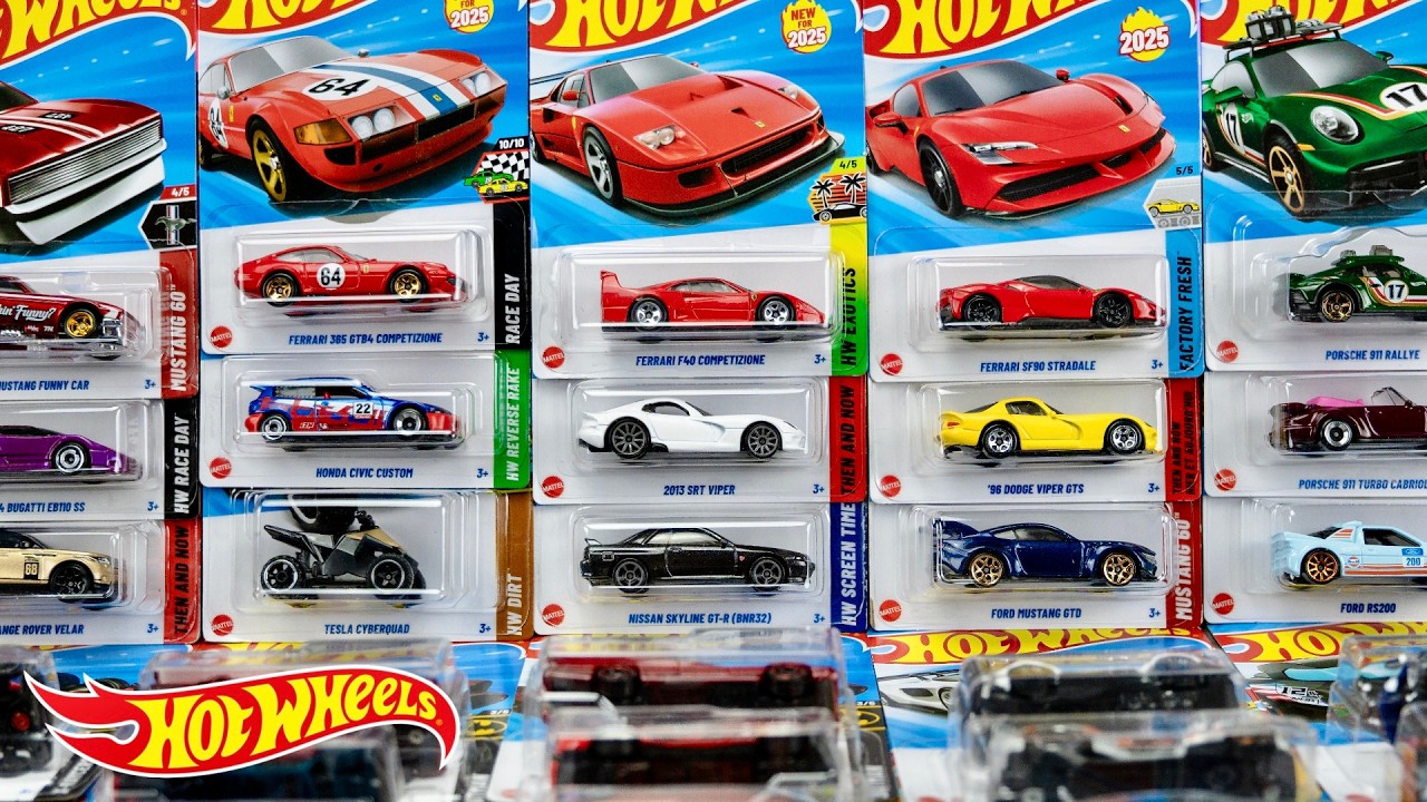 Unboxing Every 2025 Hot Wheels