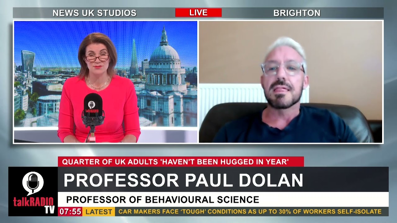 Prof. Paul Dolan on talkRADIOtv