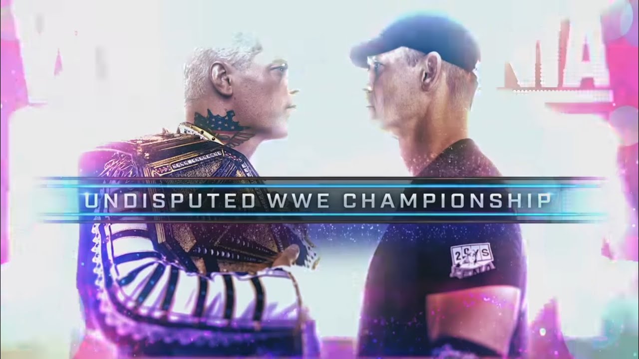 John Cena vs Cody Rhodes Custom Hype Video Package