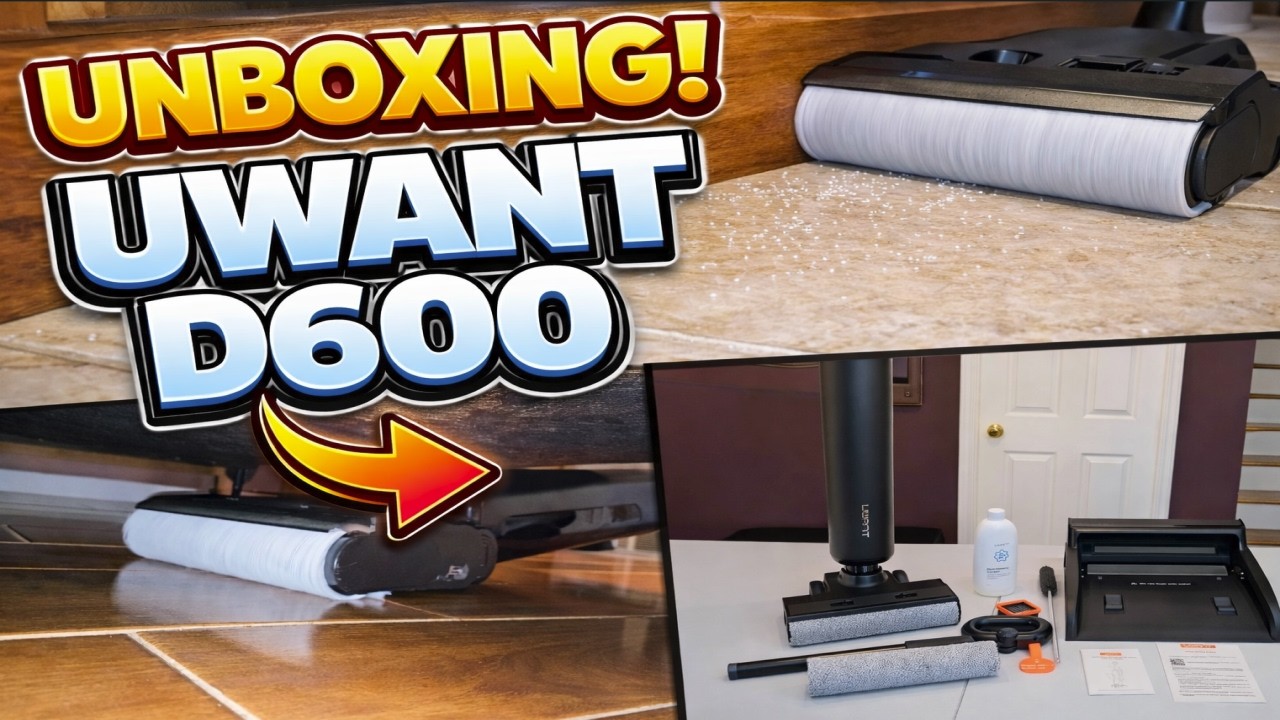 UWANT D600 Wet and Dry Vacuum - Unbox!