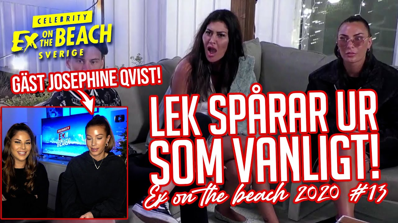 REAGERAR PÅ EX ON THE BEACH | EP 13 *BRÄNNER JOSEPHINE QVIST PÅ BURN OR GET BURNED🔥😂*