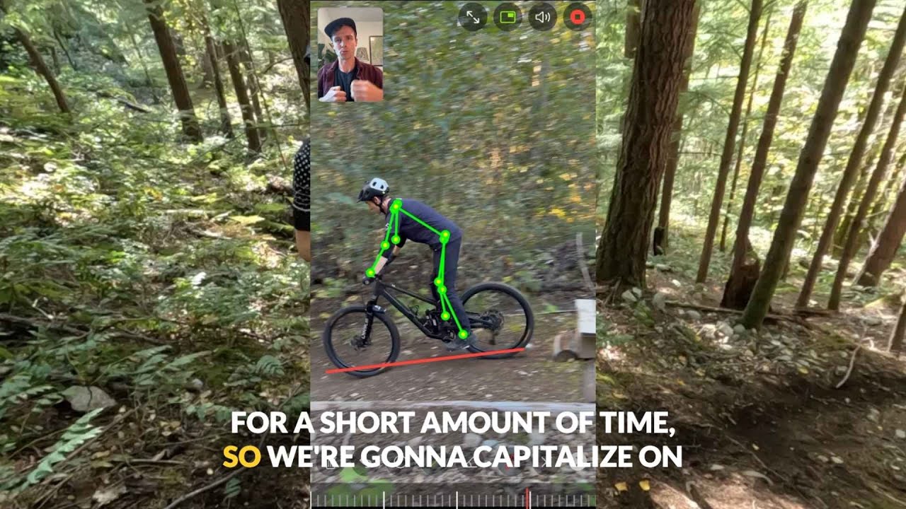 The Key To Riding Steep Chutes On A Mountain Bike With Confidence