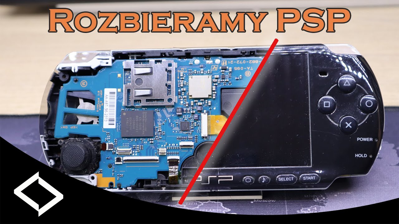 PlayStation Portable 3004 &mdash; rozbi&oacute;rka i wnętrze
