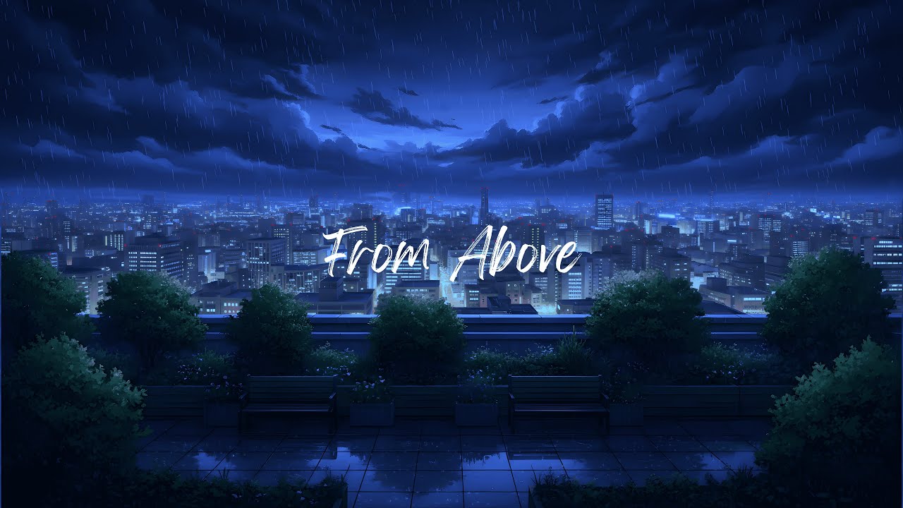 Quiet Tokyo from Above 🌧️ Lofi Hip Hop for Late Nights