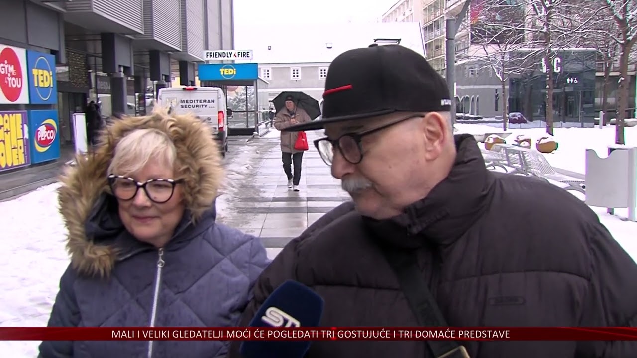 Osijek pod snijegom - građani: „Nema lošeg vremena, ima samo lošeg raspoloženja i loše opreme“