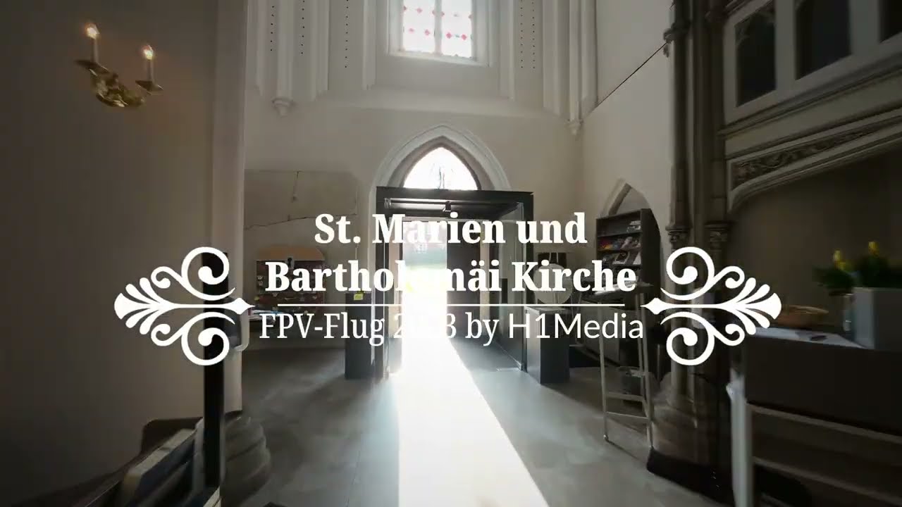 Rundflug durch die Kirche
