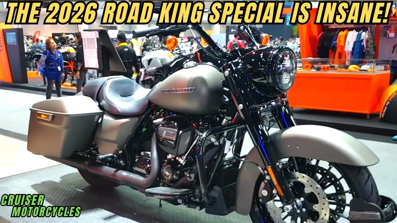 HARLEY DAVIDSON Just BROKE the Touring World — The 2026 Road King Special INSANE!