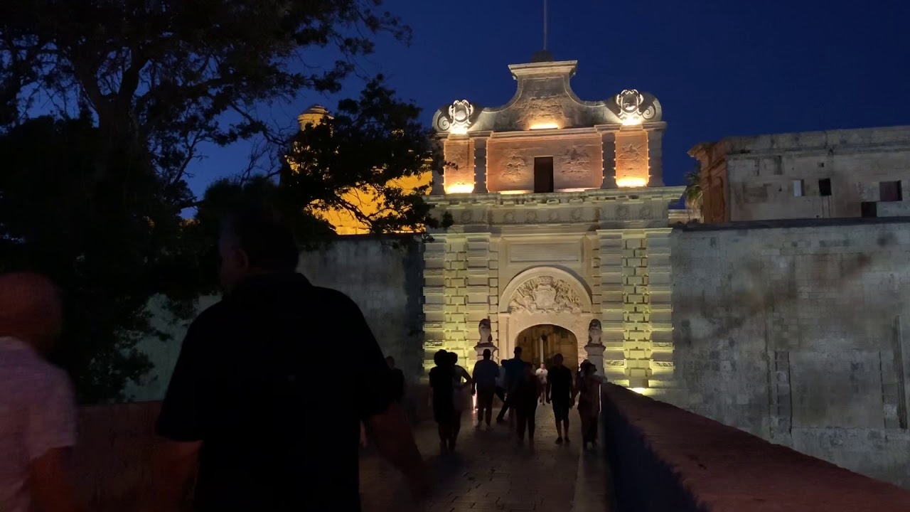 Mdina Malta by Night 🇲🇹