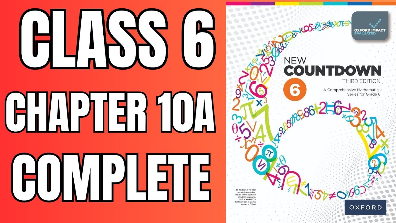 Class 6 Maths Exercise 10A Complete| Countdown 6 | OXFORD SYLLABUS | Math with Afshan #mathematics