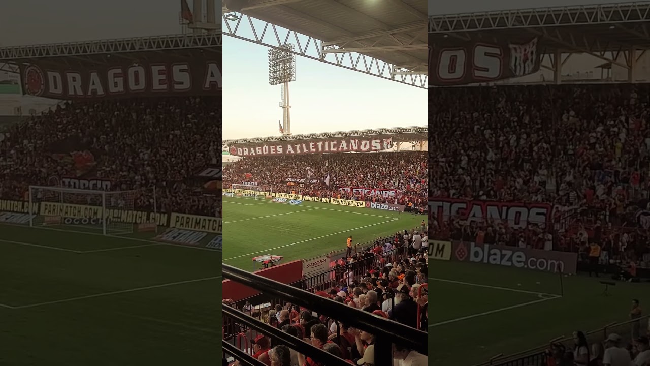 BAIRRO DE LUTA E TRADI&Ccedil;&Atilde;O! Torcida do Atl&eacute;tico GO canta alto no Accioly