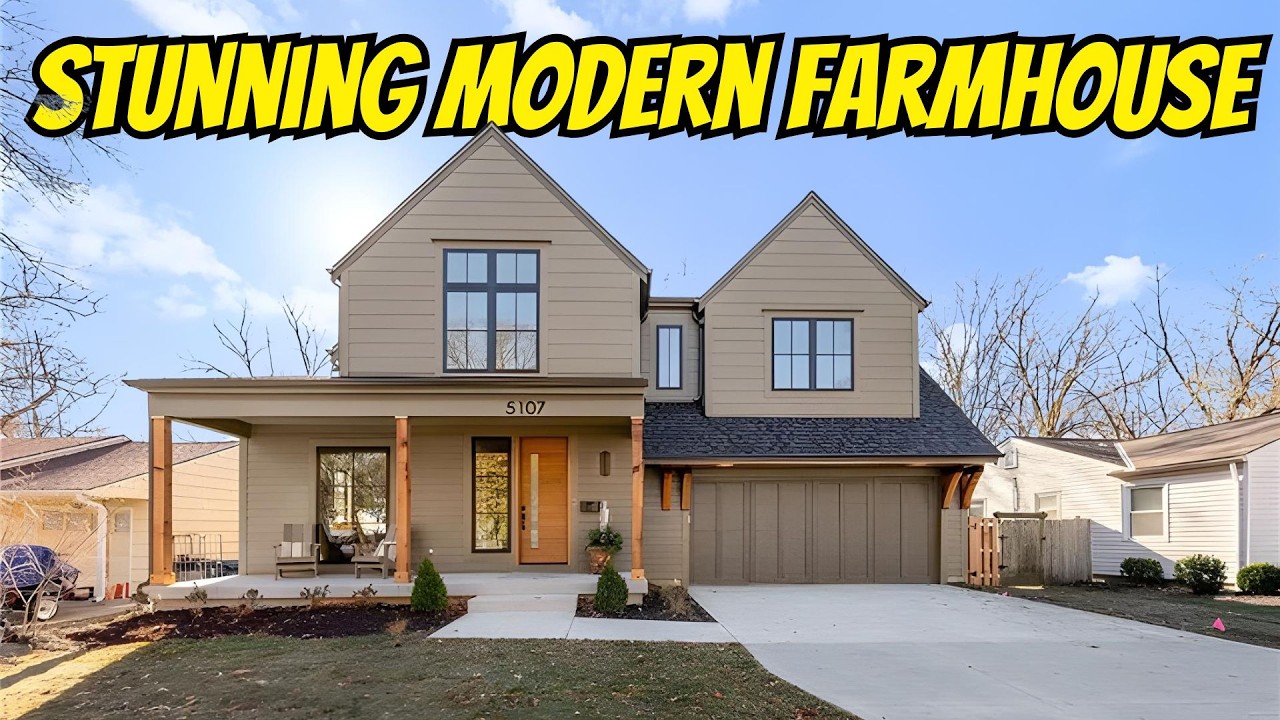 $1.5M MODERN FARMHOUSE in Prairie Village, Kansas