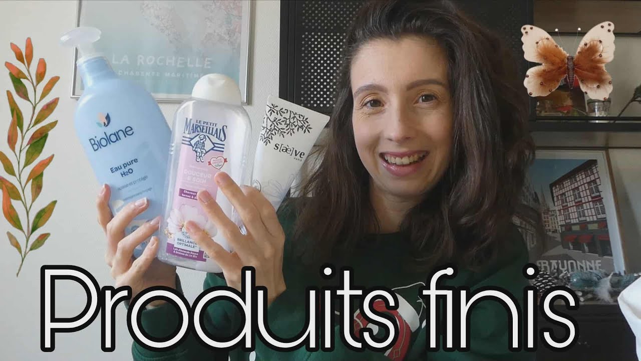 produits finis novembre ! top et flop ! ❤️🍂