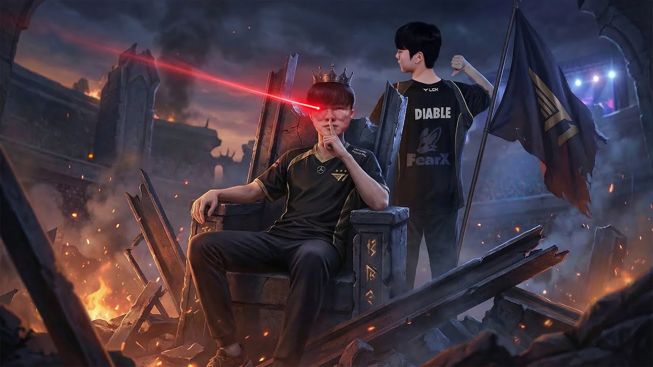 🔥CE JOUEUR T1 FAIT UN VERITABLE MASTERCLASS ! (T1 vs FEARX)