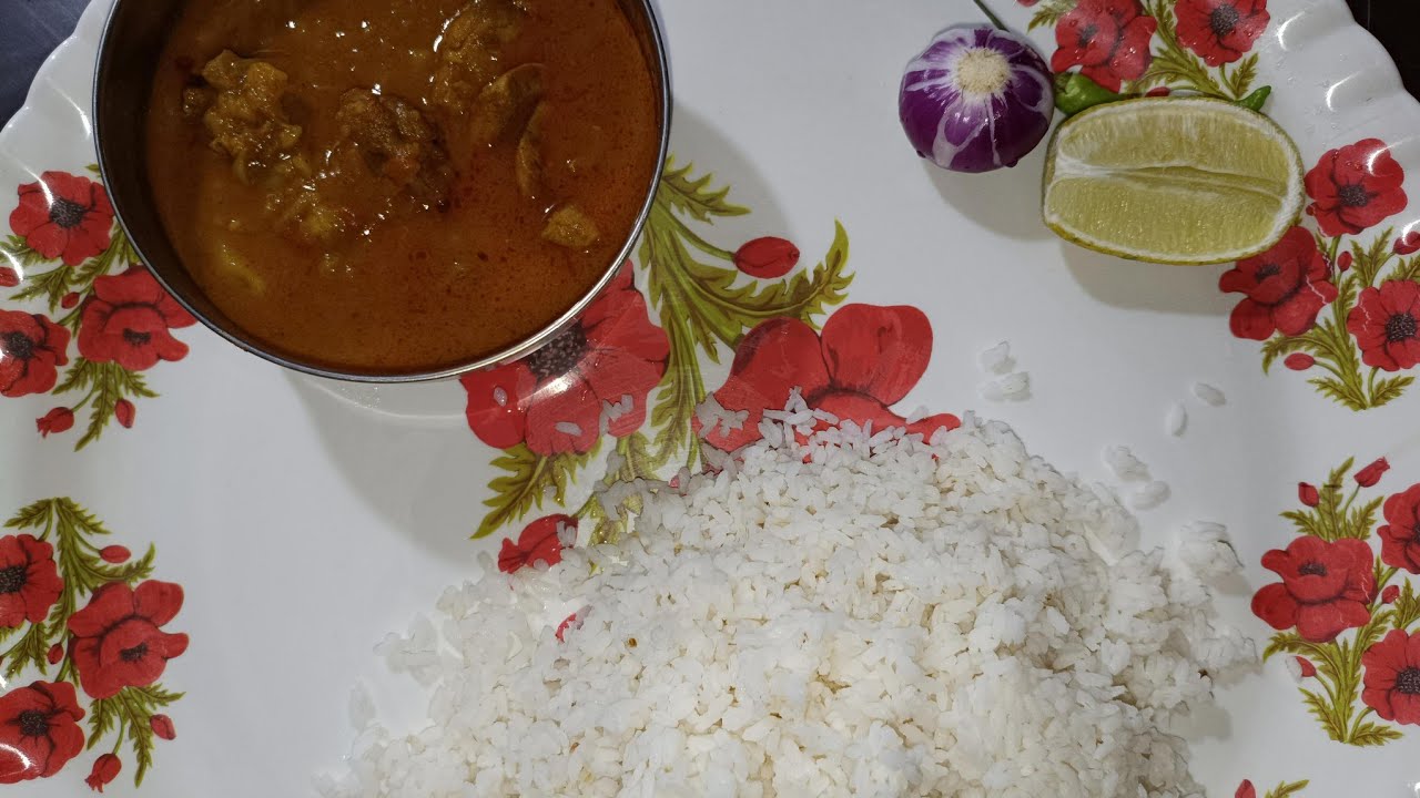 Today Special Food, Chicken Curry 🤤🤤, With Rice, Northeast Food, Tribe Boys, Mukbang Family,