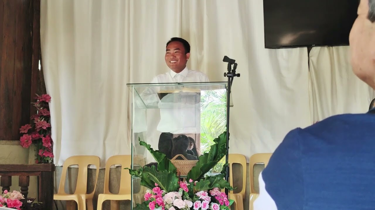 Promotional Talk: Investment | Brother Reiljuri Lucero Nuñez.