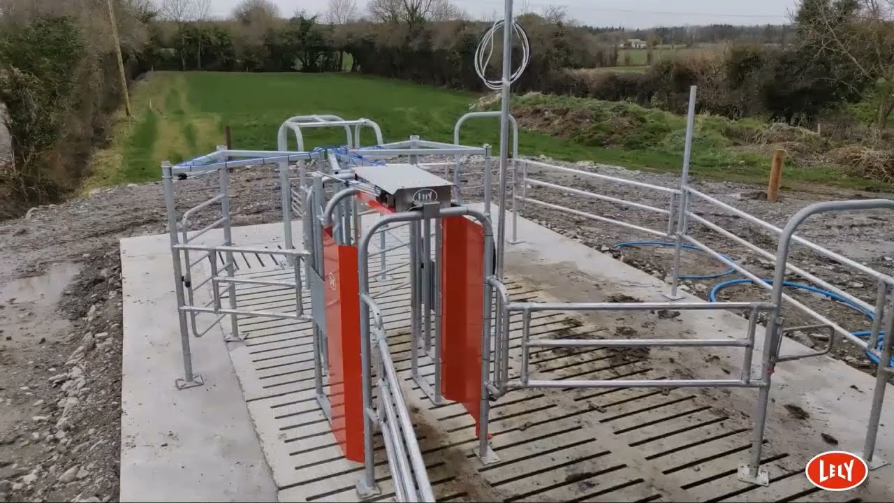 Building work required to install Lely robots