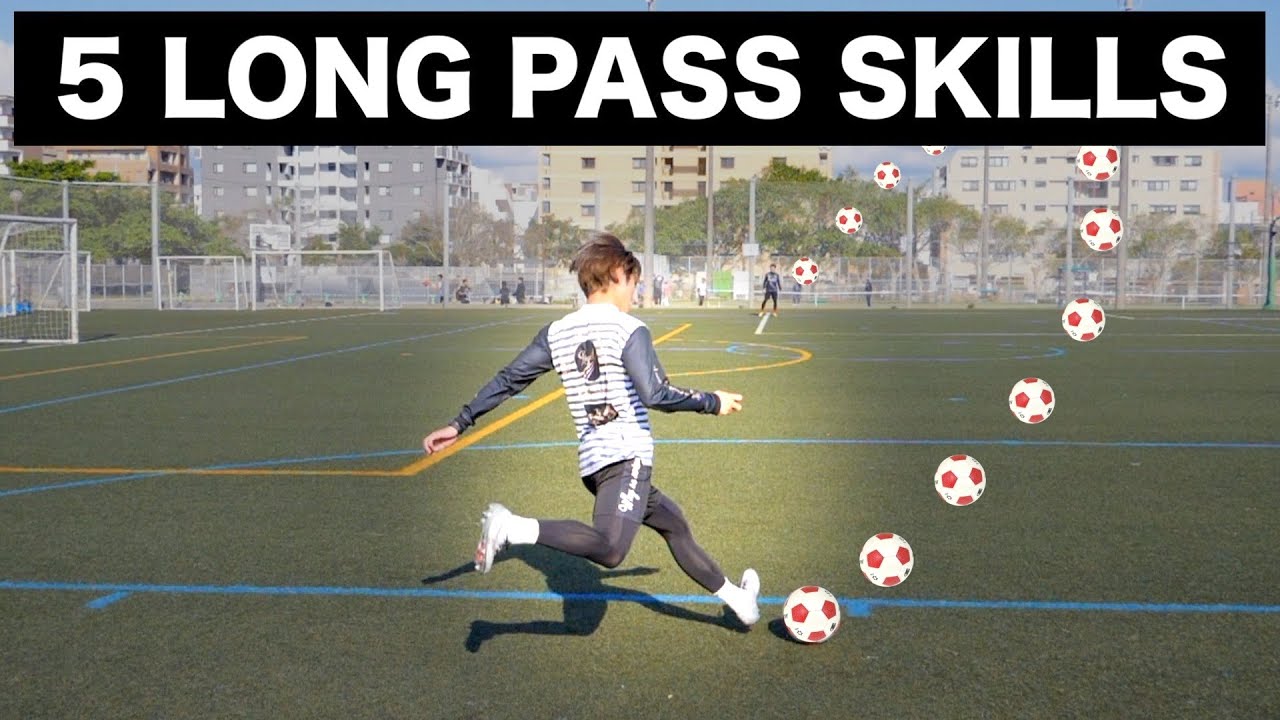 LEARN 5 BEST FOOTBALLER'S LONG PASS SKILLS / #Messi #DeBruyne #Thiago #Neymar #Modric