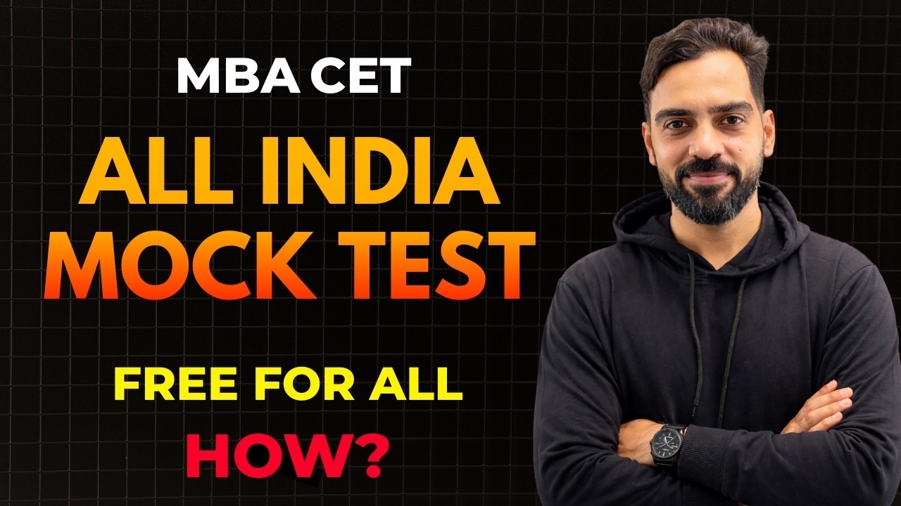 Free MBA CET All India Mock Test 2026 | Compete Pan India & Check Your Rank | MBA CET 2026