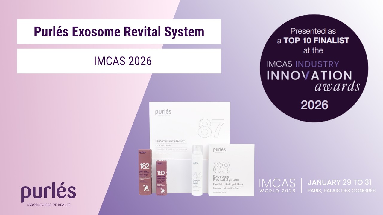 Purlés Exosome Revital System w TOP 10 finalistów IMCAS Industry Innovation Awards 2026
