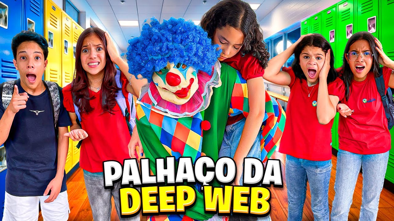 O palhaço da dark web entrou na escola  e levou a irmã gêmea da Manu ￼(Jéssica Sousa)