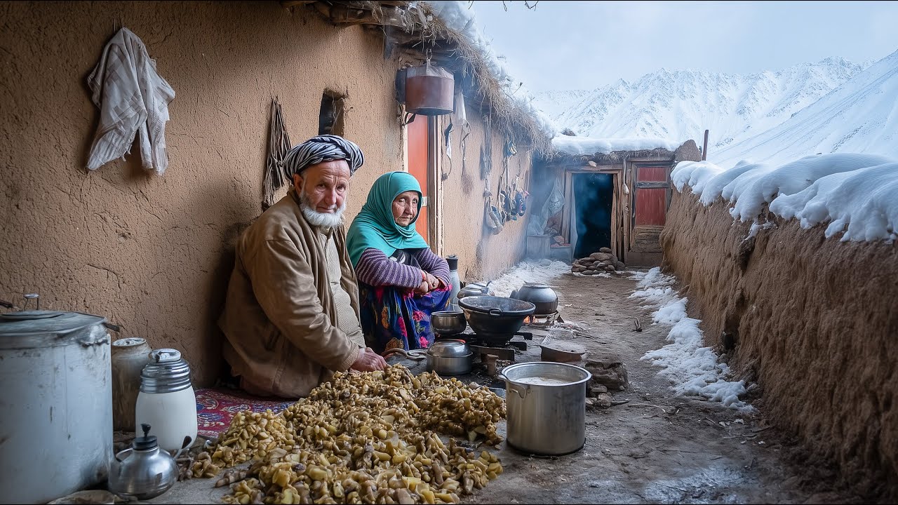 Their Village Love Story: Cooking and Life in the COLDEST Afghan Village