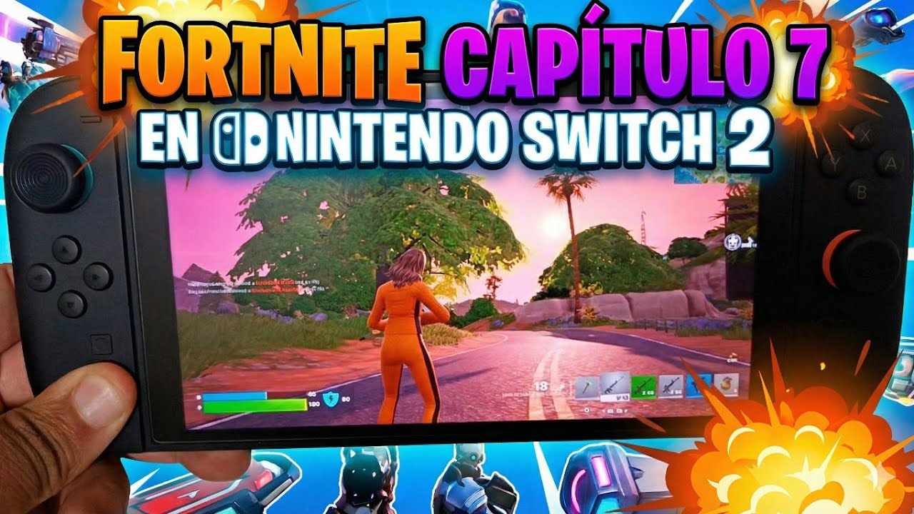 Вот как выглядит 7-я глава Fortnite на Nintendo Switch 2. Геймплей.