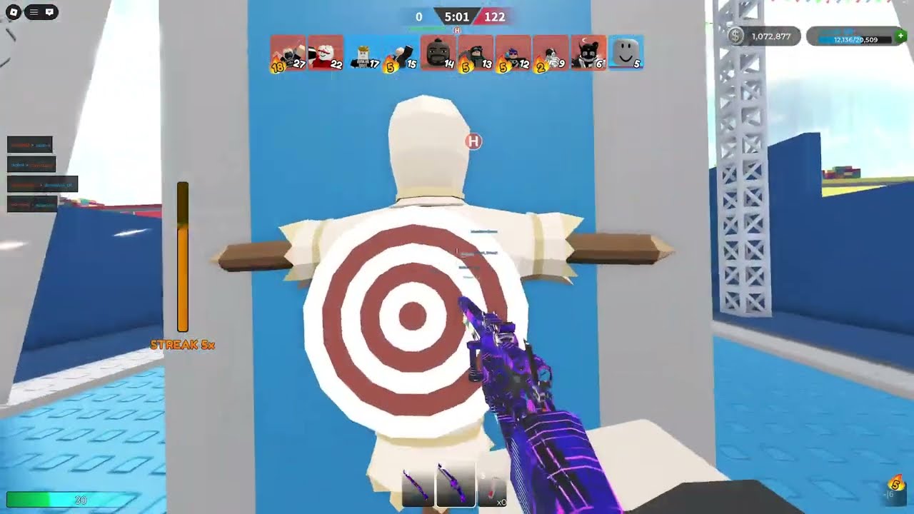 Gameplay of Weird Gun Game