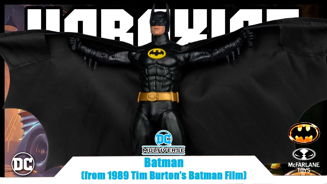Tercera vez con este Batman... ¿la definitiva? 🦇 Figura 1989 con capa extensible y accesorios