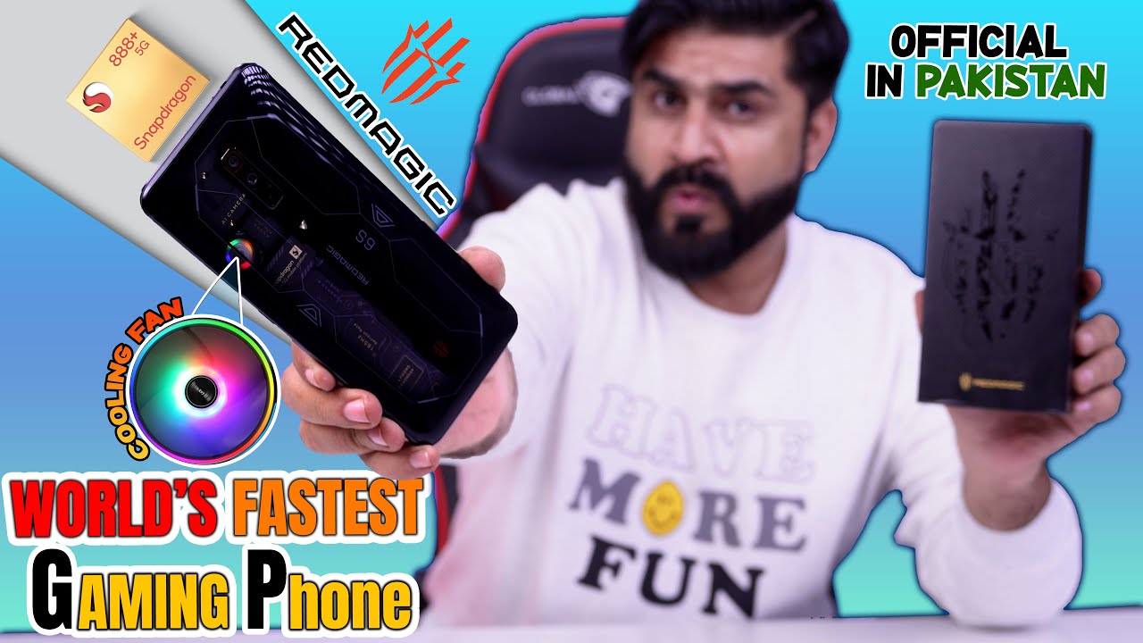 Nubia RedMagic 6s Pro Unboxing In Pakistan⚡World’s Fastest Gaming Phone