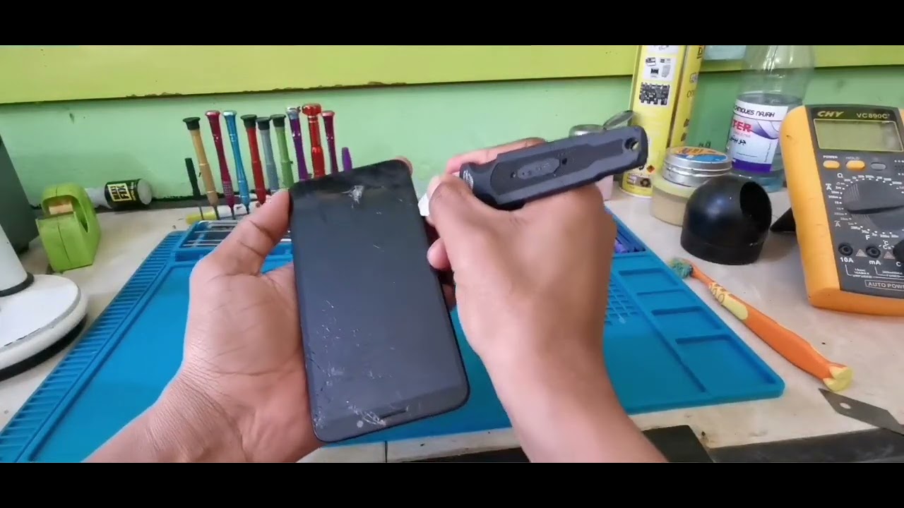 How to change screen huawei y5p