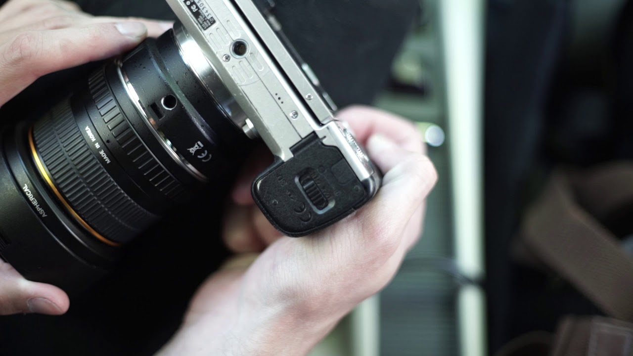 Sony A6000 sd card problem (work around)