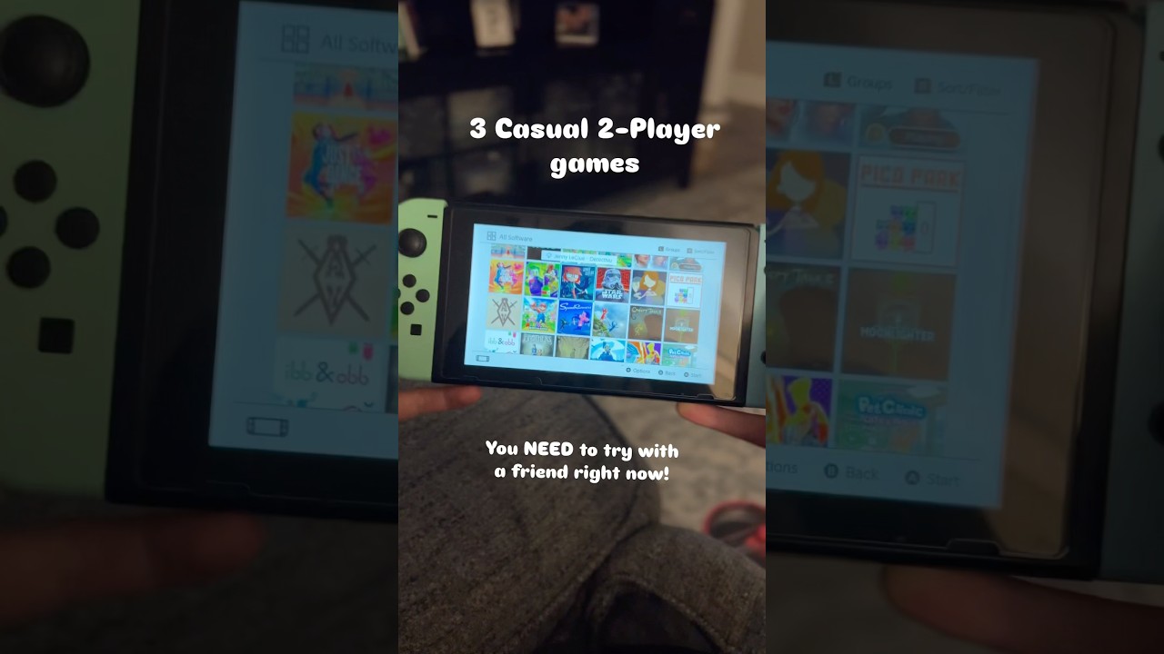 Easy & Casual 2-player games for any skill level! #casualgaming #cozygaming #2player #coopgaming