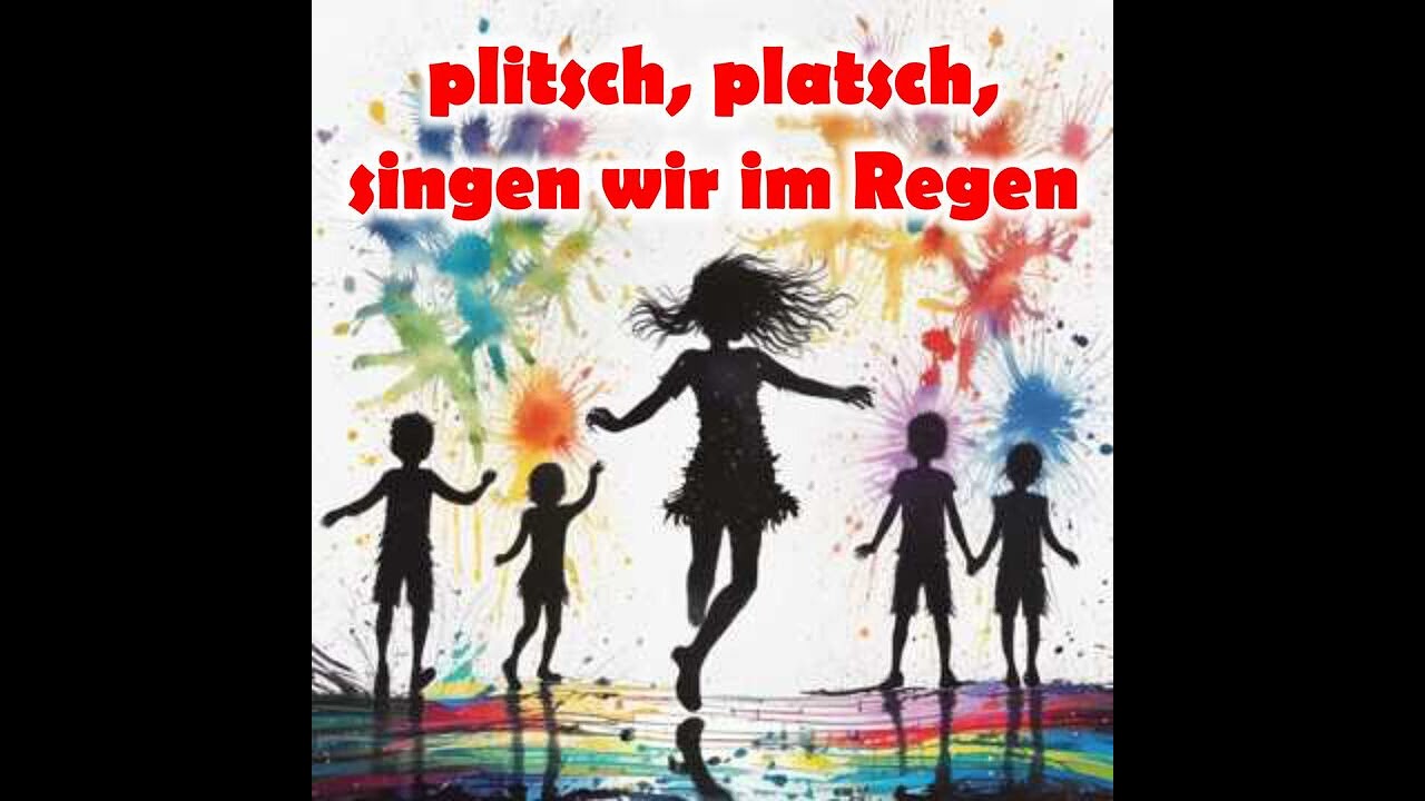 Plitsch Platsch Regenlied für Kinder 🌧️ | Lustiges Tanzlied zum Mitsingen!
