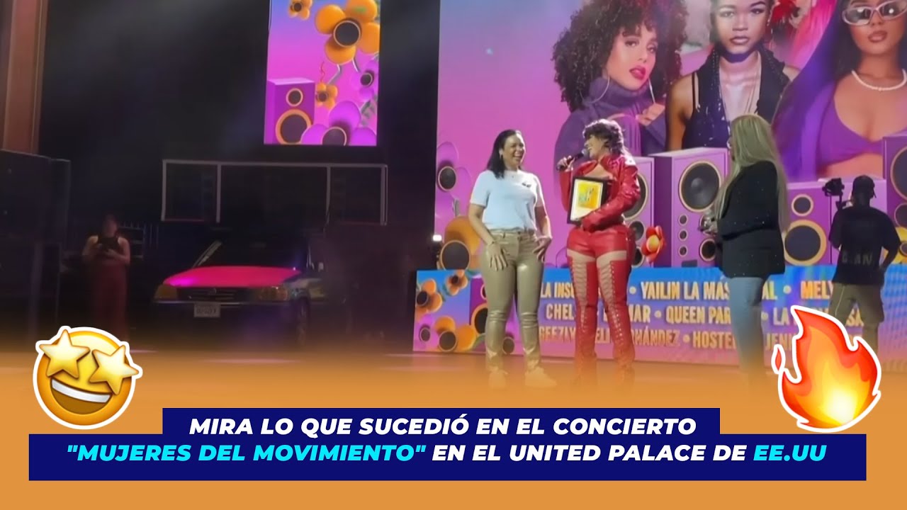 Mira lo que sucedió en el concierto 