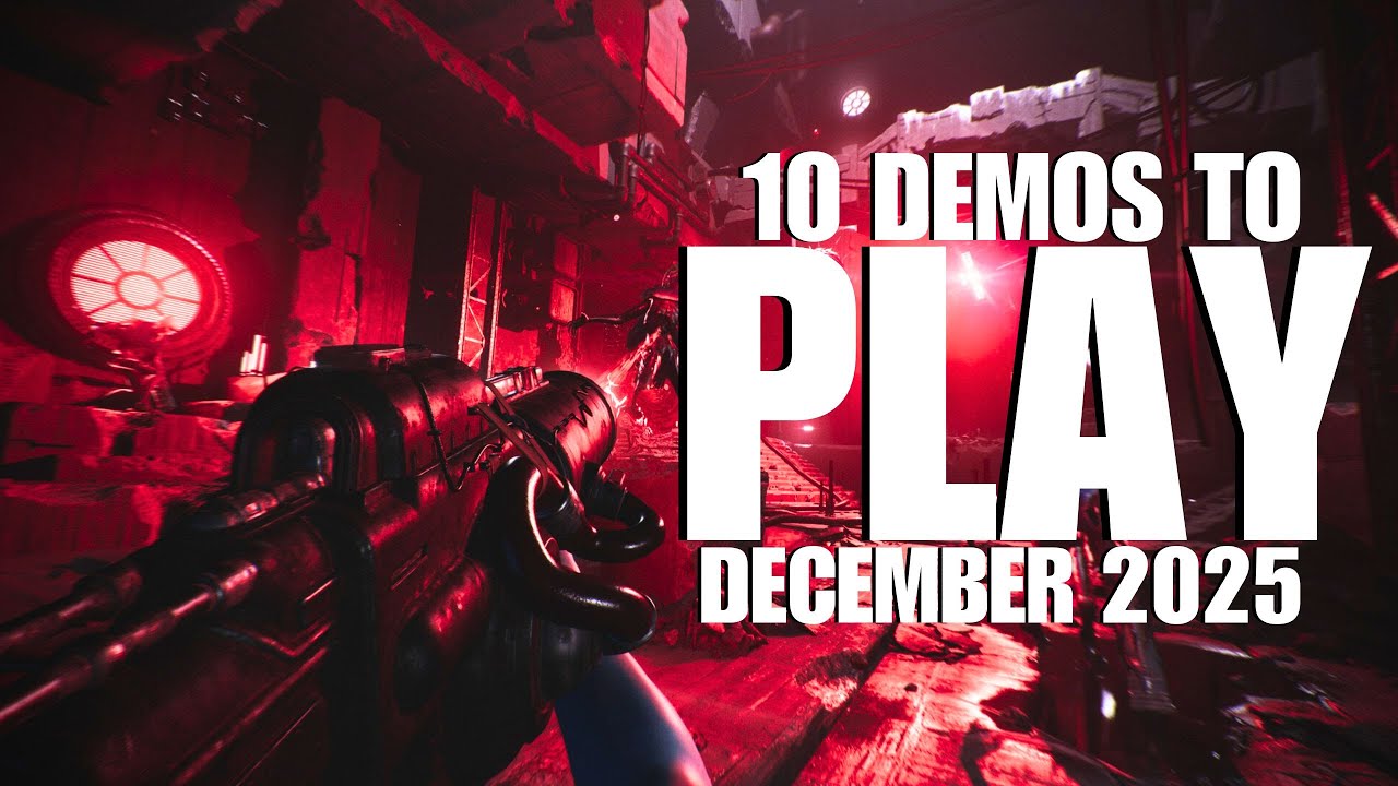 Эти 10 бесплатных демоверсий игр для ПК просто невероятны! Зимняя распродажа Steam 2025