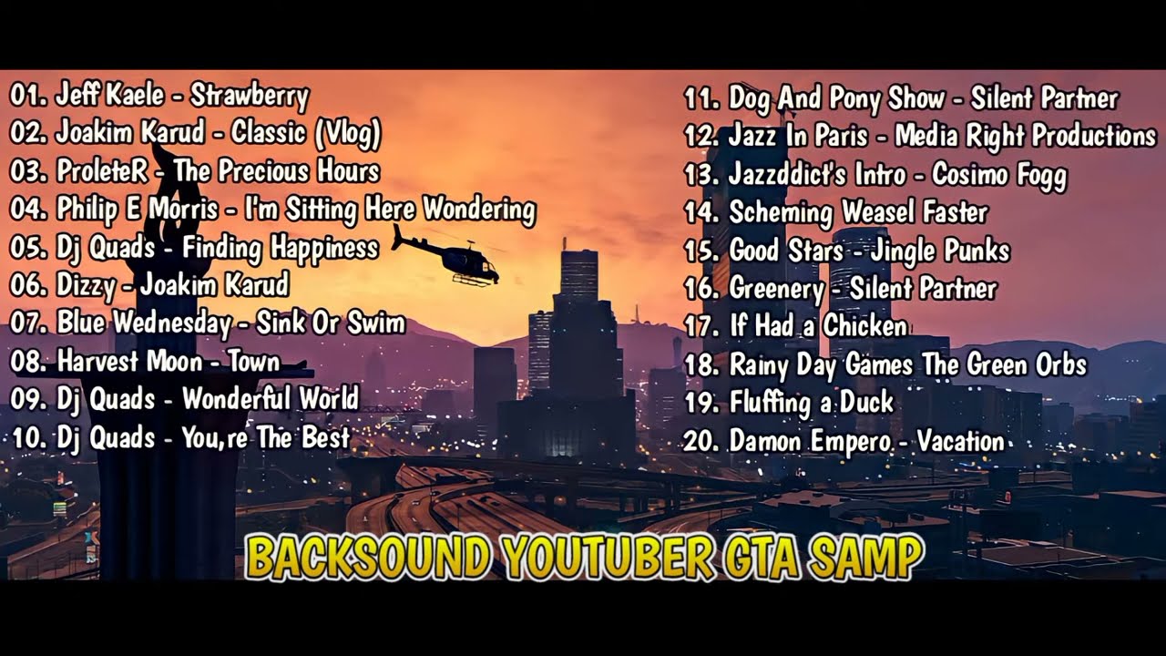 Backsound Yang Sering Di Pake Di Pake YouTuber GTA SAMP (No Copyright)
