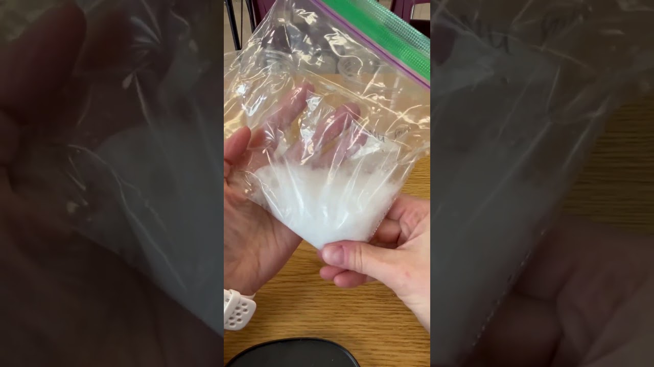 Hot/Cold Packs Day 1: Baking Soda, Calcium Chloride, and Water