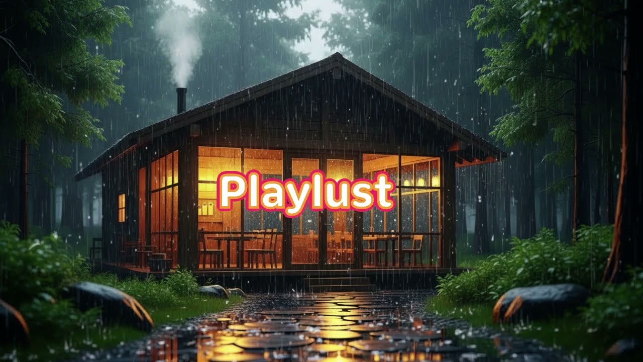 Playlist |  비 오는 날에 창밖만 보고 듣는 음악 듣기  #음악 #카페음악 #평안함 #연말