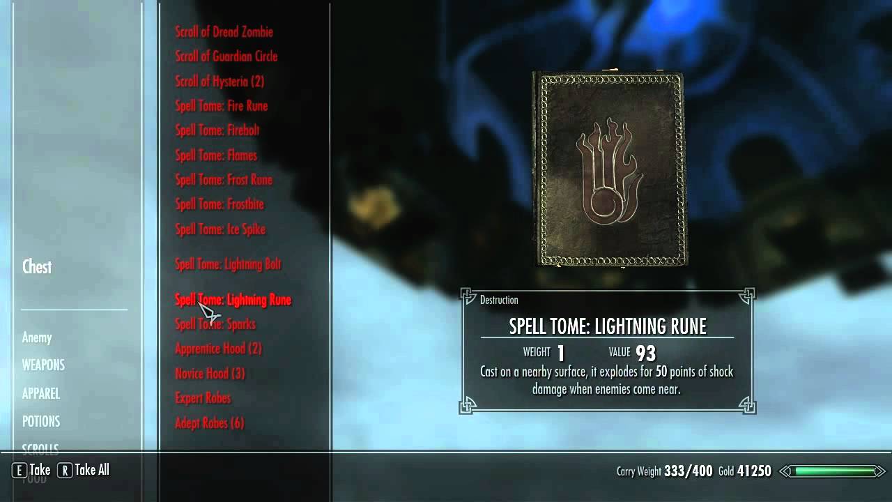 Skyrim Secret Chest in the College of Winterhold Guide [Merchant chest]