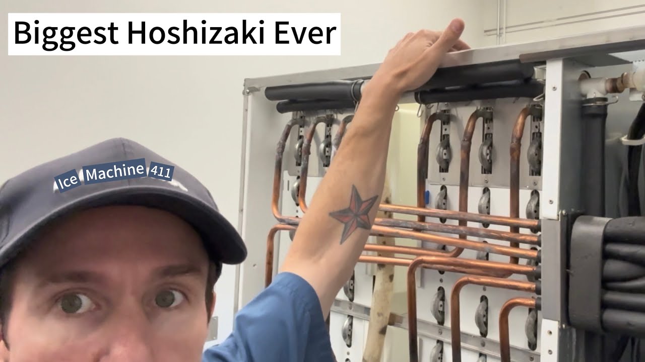 Очистка и дезинфекция льдогенератора Hoshizaki от начала до конца