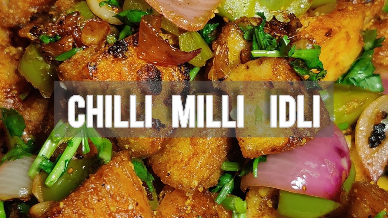 Chilli milli idli | Easy ,quick & easy starter Recipe with leftover idli #foodzeee