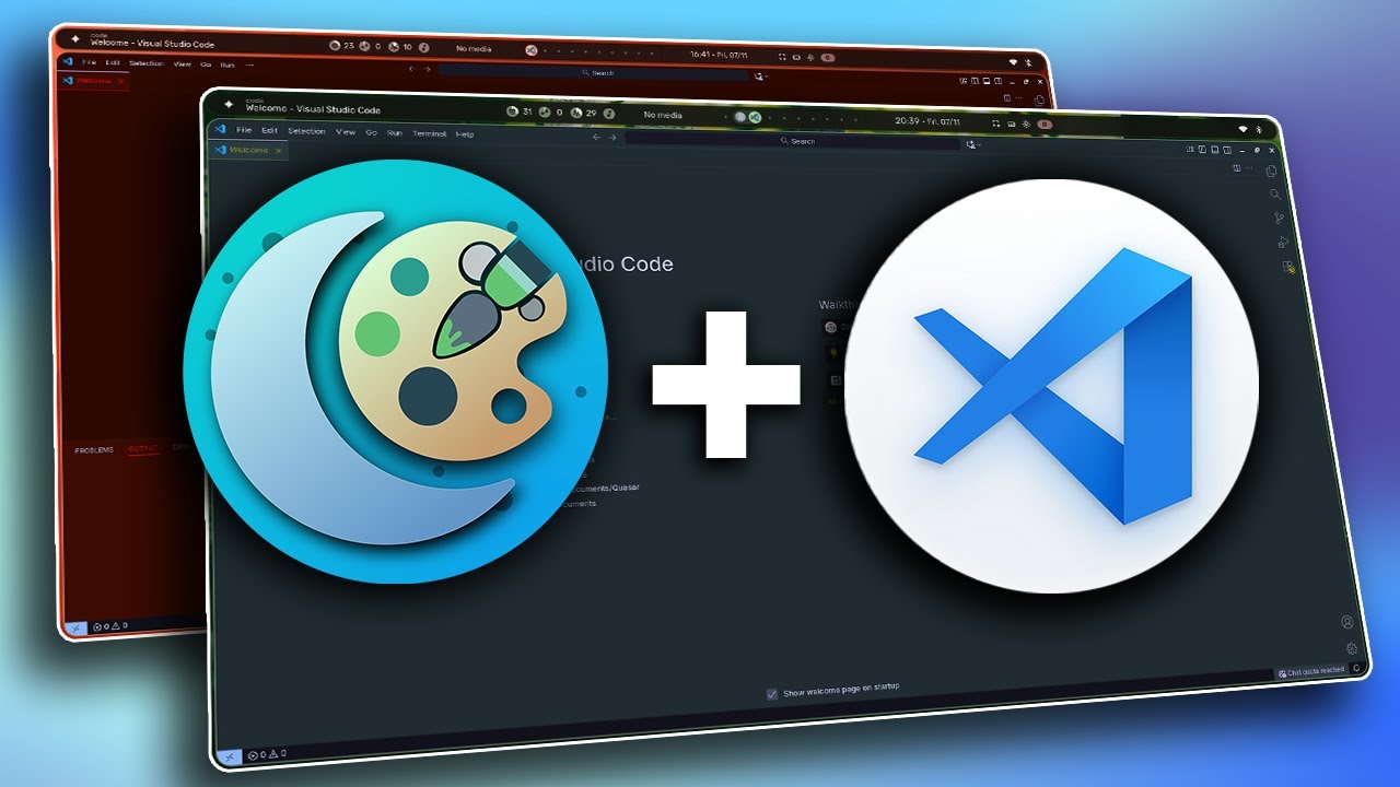How I Made My Coding Setup Look Awesome | Material You Theme